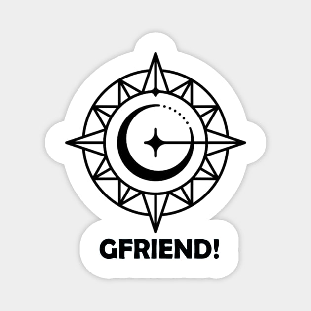 GFRIEND LOGO Magnet by PepGuardi