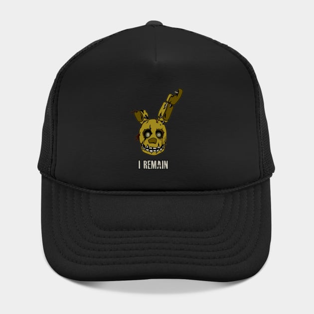 Five Nights at Freddy's - Springtrap - I Remain - Spring Trap - Hat ...