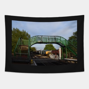 A view of North Weald railway station Tapestry