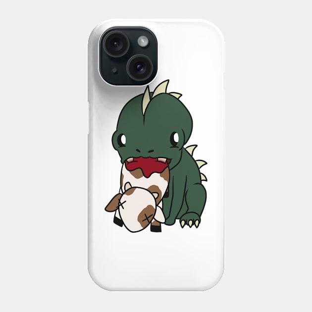 Cryptid Cutie Chupacabra Phone Case by Wayward Knight