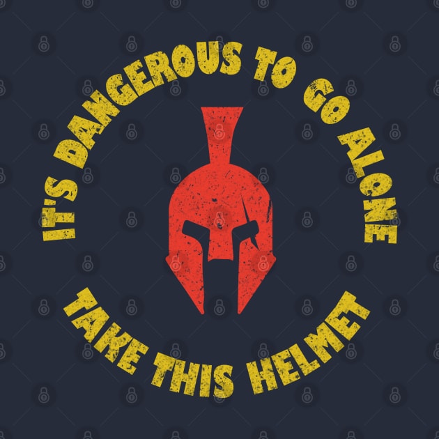 It's Dangerous To Go Alone, Take This Helmet by Heartfeltarts