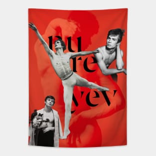 Nureyev Collage 2 Tapestry