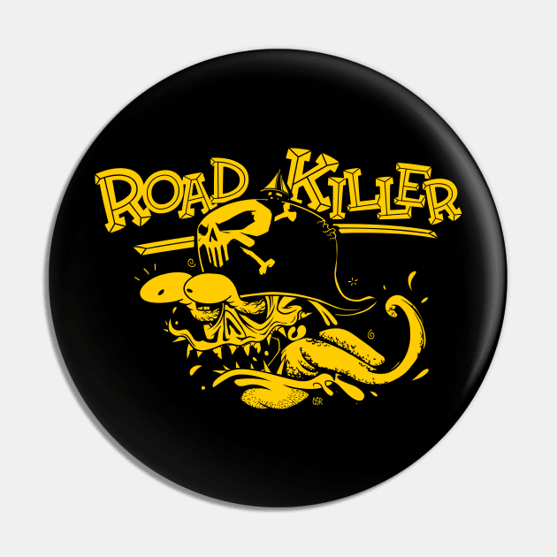 Perronegro Road Killer Pin by CsrJara / Perronegro Clothing