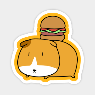 Hamburger Guinea Pig Magnet