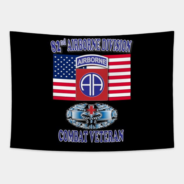 82nd Airborne Combat Medic- Veteran Tapestry by Relaxed Lifestyle Products