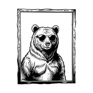 Cool Bear Looks at Itself in the Mirror T-Shirt