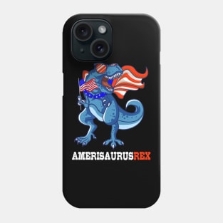 America USA 4th July T-Rex Gift Phone Case