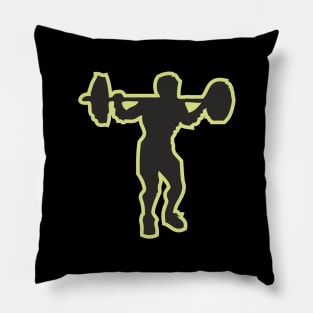 Weight lifter Pillow