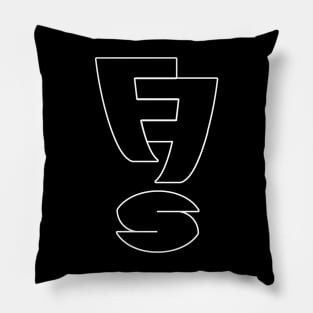 FFS Symbol White Lines) Pillow