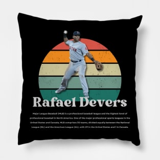 Rafael Devers Vintage Vol 01 Pillow