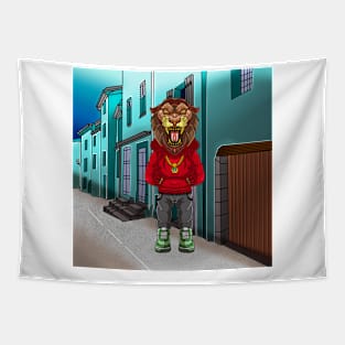 T-Shirt Design Tiger Tapestry