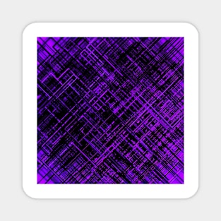 Criss-cross Pattern, Purple Magnet