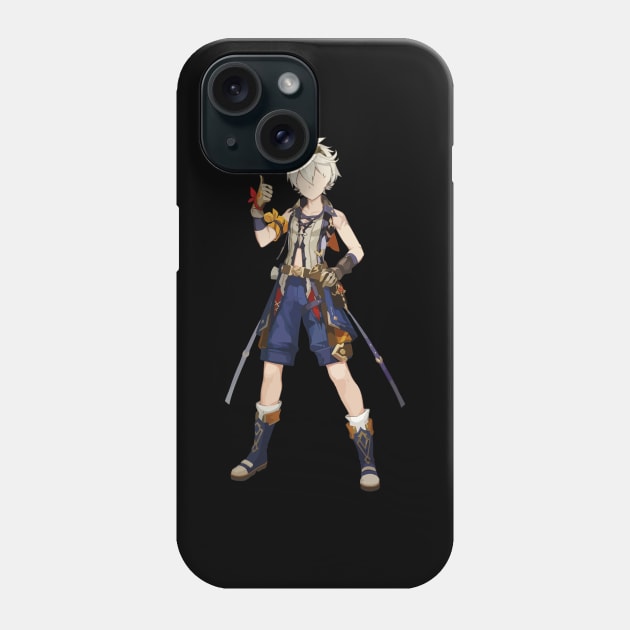 Genshin Impact Bennett Phone Case by Rendigart