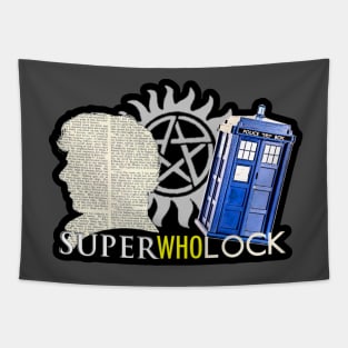 SuperWhoLock Tapestry