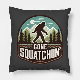 Gone Squatchin Pillow