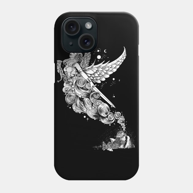 Night Before the Battle Phone Case by qetza