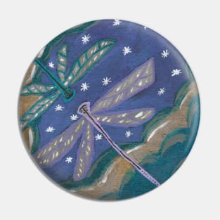 Kitty's Dragonflies Pin