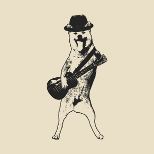 Doggo wielding ukulele T-Shirt