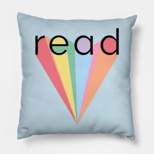 Rainbow Read x Prudence and the Crow Pillow