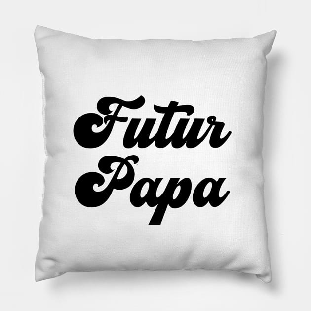 Futur Papa Pillow by LemonBox