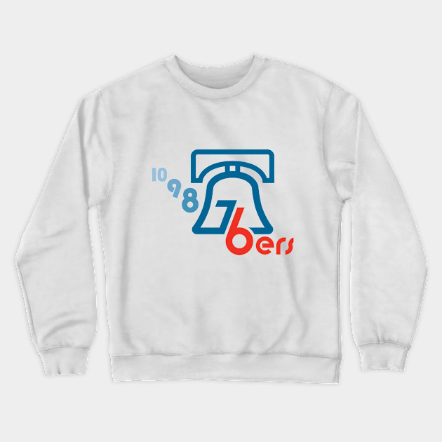 sixers crewneck sweatshirt