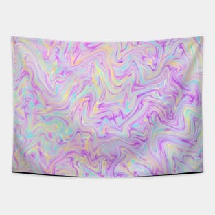 Electric Beats Liquid Marble Pattern Tapestry