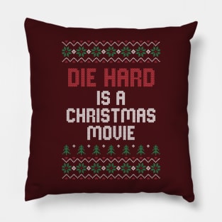 Die Hard IS a Christmas movie Pillow