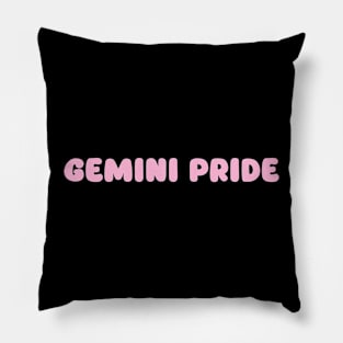 Gemini Zodiac Pillow