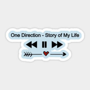 One Direction Stickers Teepublic