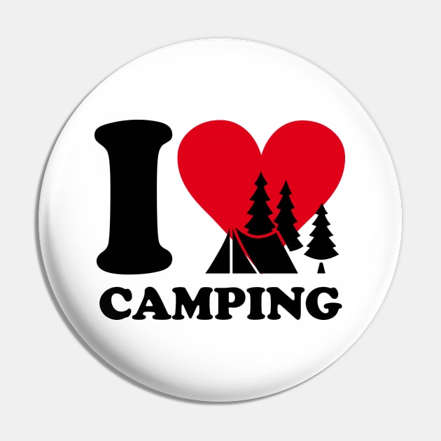 I LOVE CAMPING Pin by nektarinchen