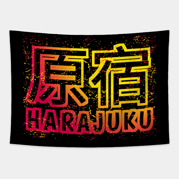 Harajuku Tapestry by radeckari25