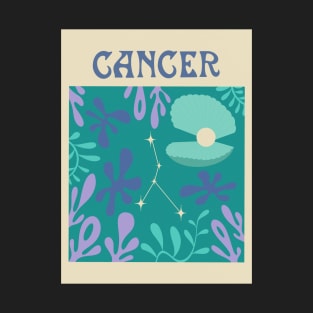 Abstract Cancer Zodiac T-Shirt