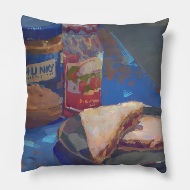 Breakfast Pillow by TheMainloop