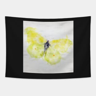 There is a Yellow Butterfly in the Garden! Tapestry