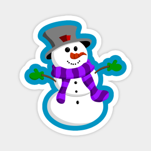 Snowman Magnet