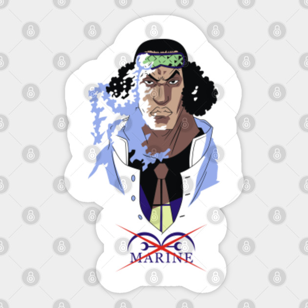Aokiji Kuzan One Piece Anime And Manga Sticker Teepublic