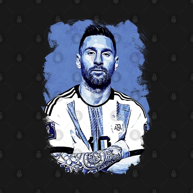 Lionel Messi Vexel Artwork by Rezronauth