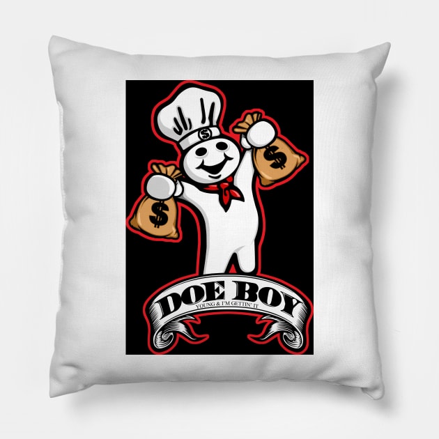 DOE BOY Pillow by MIAMIKAOS