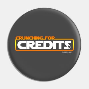 Shenanigen Plays - Crunching for Credits Pin