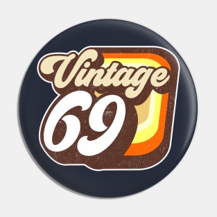 Vintage 1979 Birthday Logo Pin