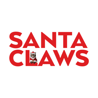 Santa Claws - Christmas Cat T-Shirt