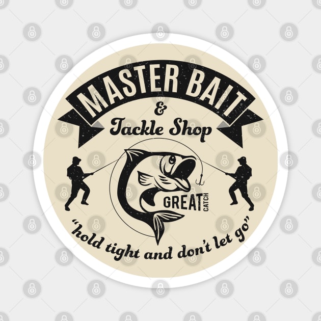 Master Bait & Tackle Shop - Bait And Tackle Fishing - Magnet