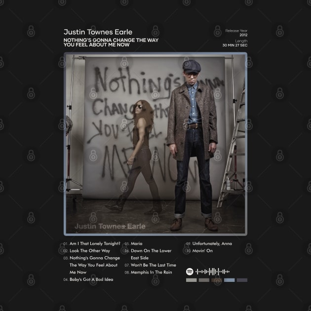 Justin Townes Earle - Nothing's Gonna Change The Way You Feel About Me Now Tracklist Album by 80sRetro