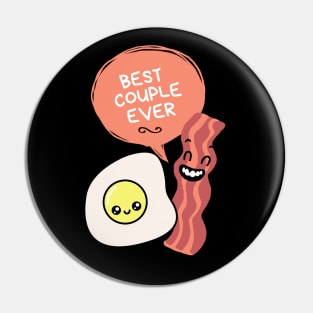 I love bacon valetine Pin