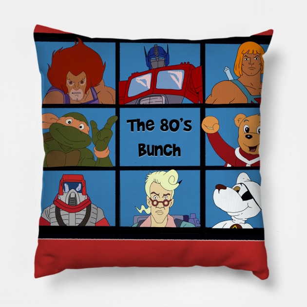 The 80s Bunch Pillow by Armor Class