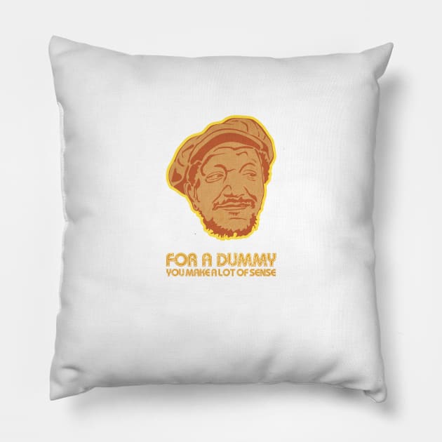 You Big Dummy! Pillow by Rabassa