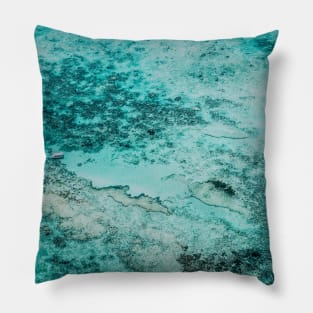 Blue Marble Pillow