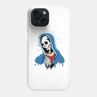 The Virgin Mary prays Phone Case