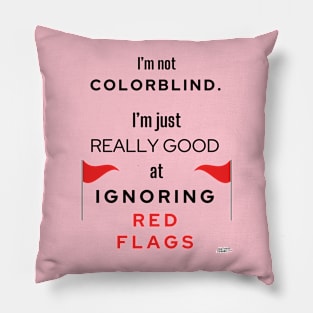 Red Flags Pillow