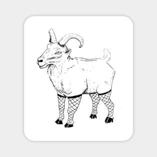 Quirky Goat Magnet